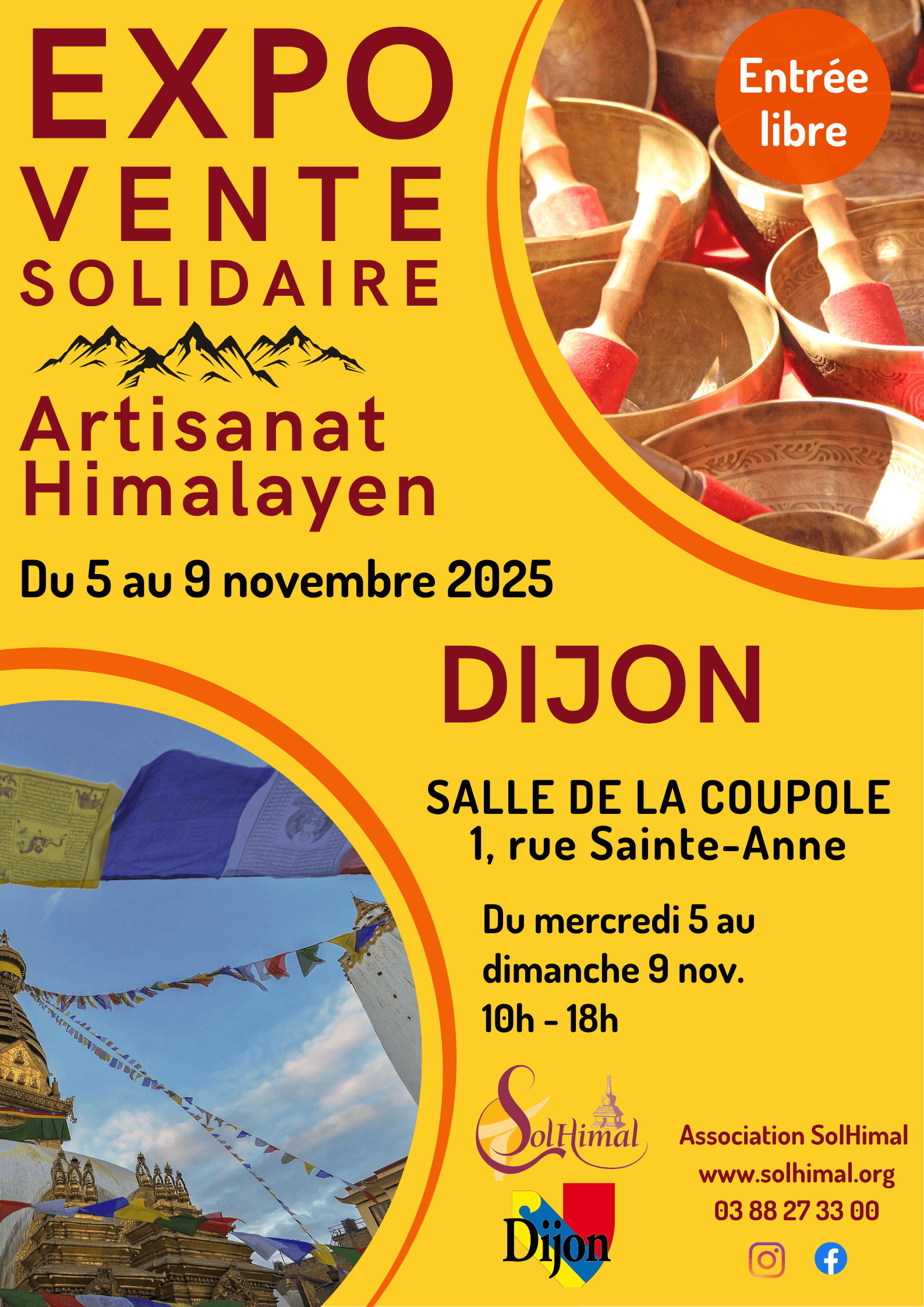Expo-vente solidaire à Dijon