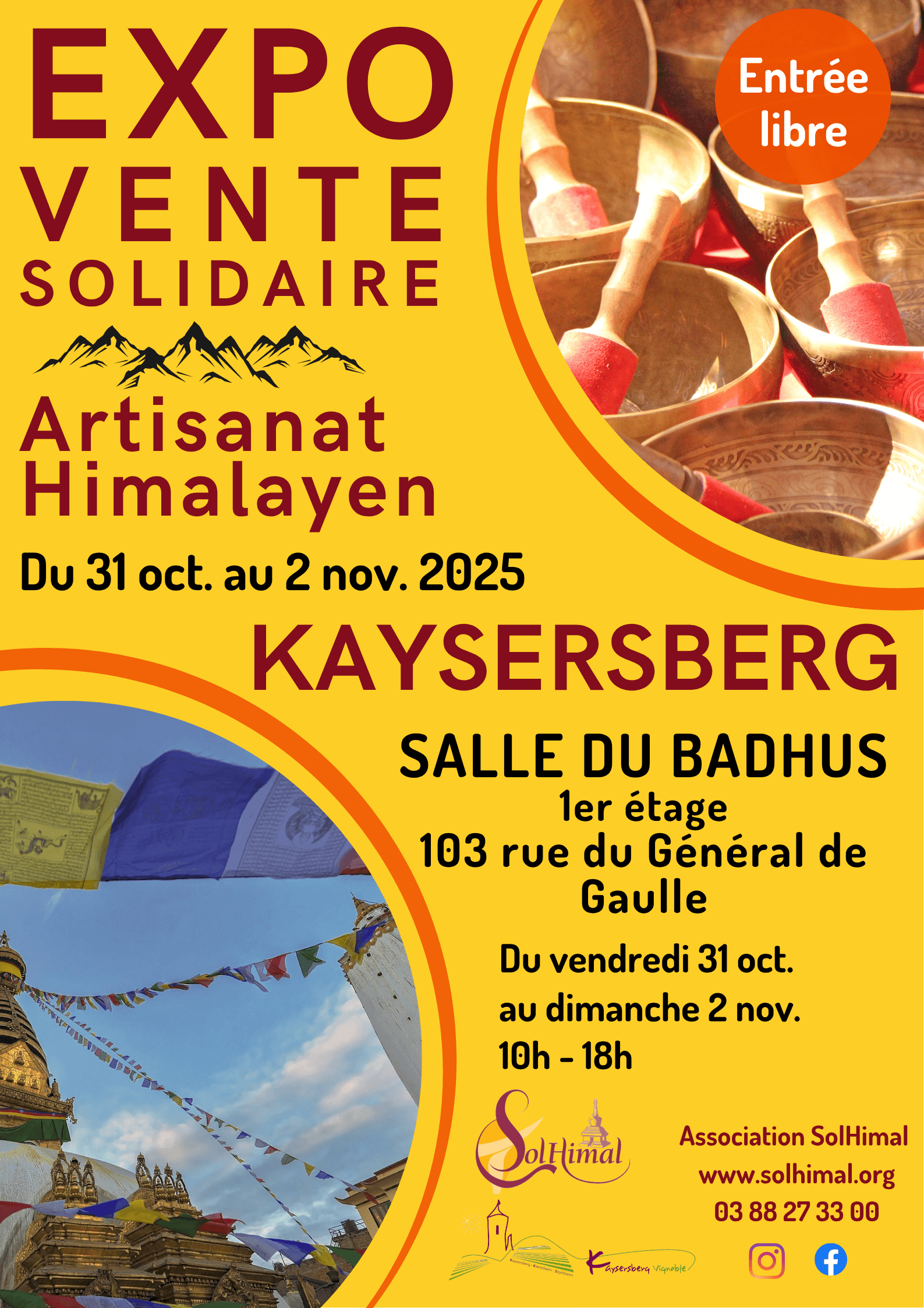 Expo-vente solidaire à Kaysersberg