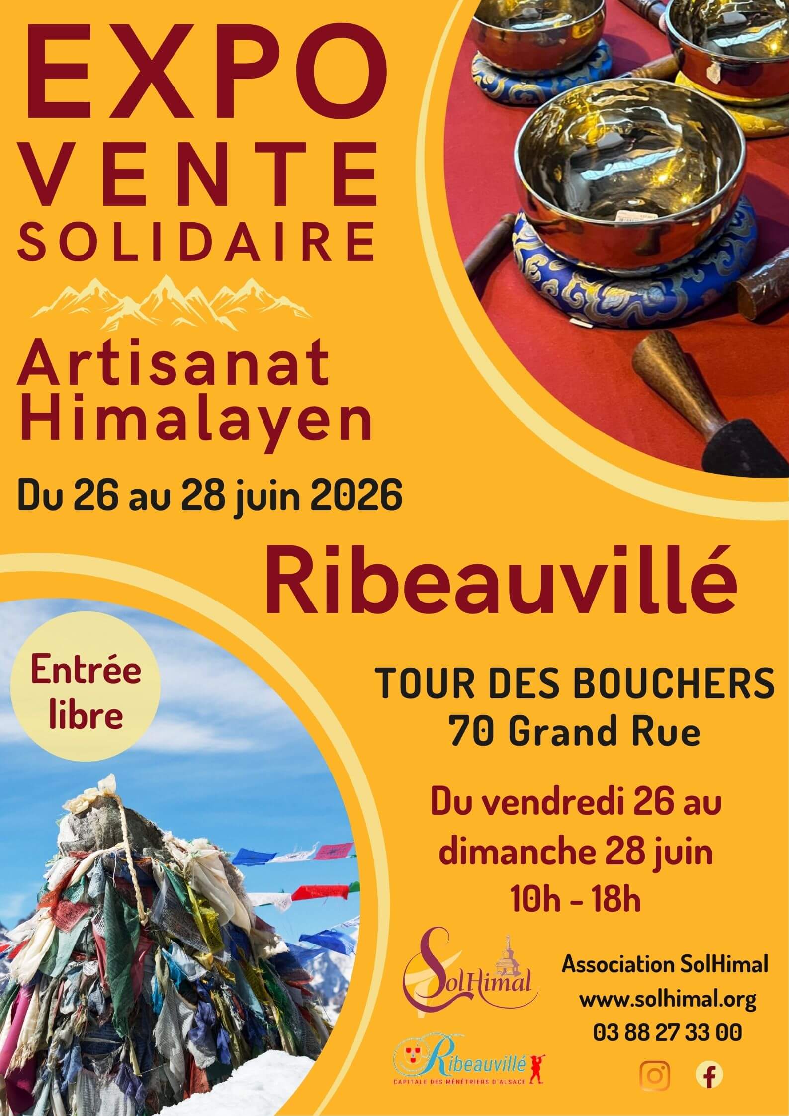 Expo-vente solidaire à Ribeauvillé